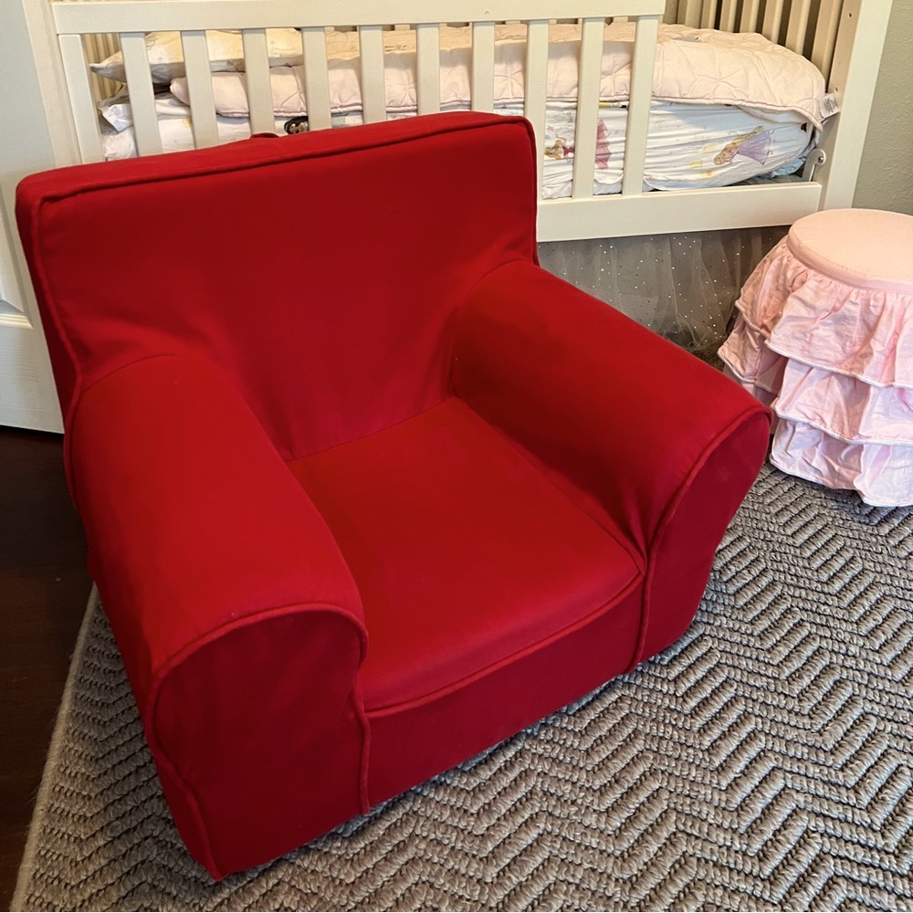 Pottery Barn Kids Anywhere Chair and Cover